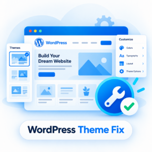 Install any WordPress theme and fix issues